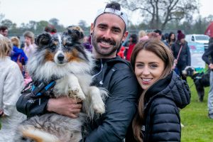fixed pups in park image