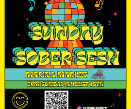 Sunday Sober Sesh Poster